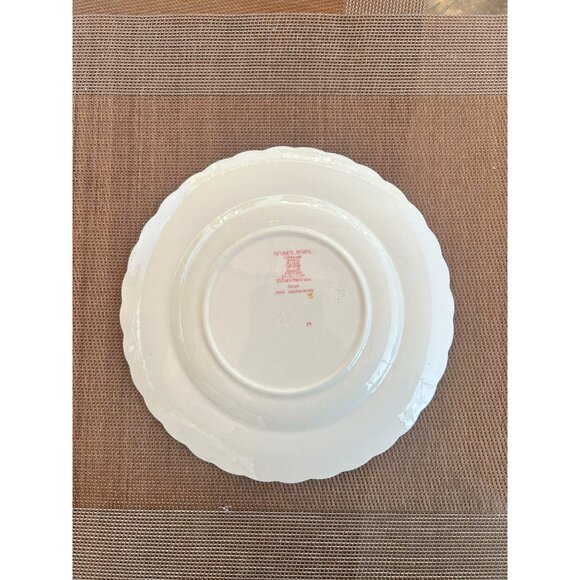 Vintage Copeland Spode Ann Hathaway Jewel Salad Plate Roses Floral - Picture 2 of 3